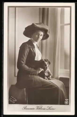 AK Victoria Louise Herzogin von Braunschweig mit Victoria Louise Herzogin von Braunschweig