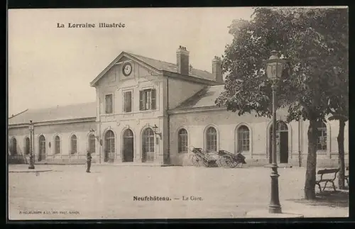 AK Neufchâteau /Lorraine, La Gare, Bahnhof