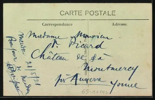 AK Meudon, Gare du Val-Fleuri, Bahnhof