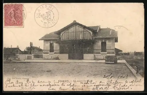 AK Clamart, La nouvelle Gare, Bahnhof