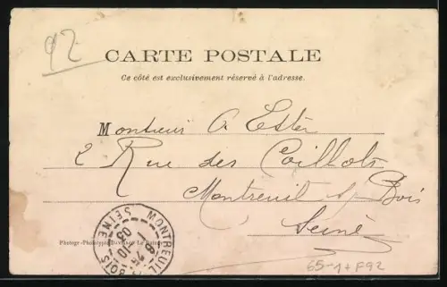 AK Clamart, La nouvelle Gare, Bahnhof