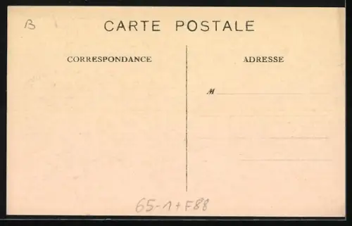 AK Vittel, La Gare, Bahnhof