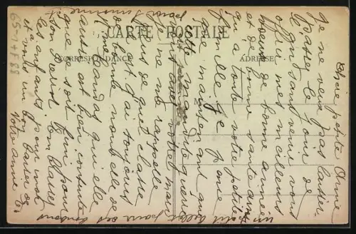 AK Saint-Die /Vosges, La Gare, Côté Cour, Bahnhof