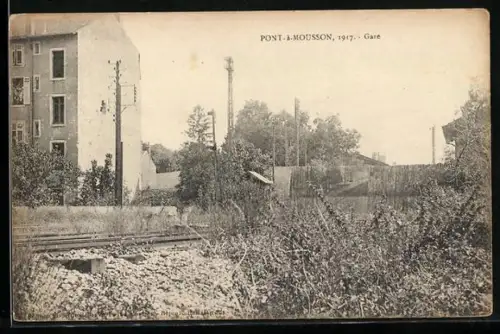 AK Pont-à-Mousson, Gare, Bahnhof