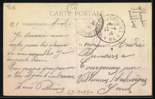 AK Pont-a-Mousson, La Gare, Bahnhof