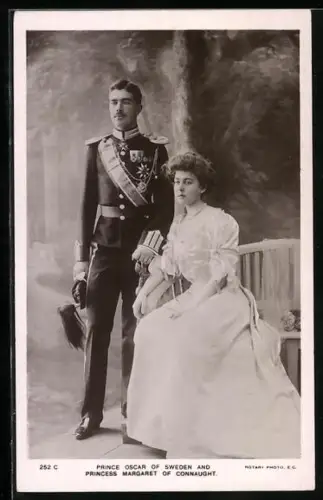 AK Adel von Schweden, Prince Oscar of Sweden and Princess Margaret of Connaught