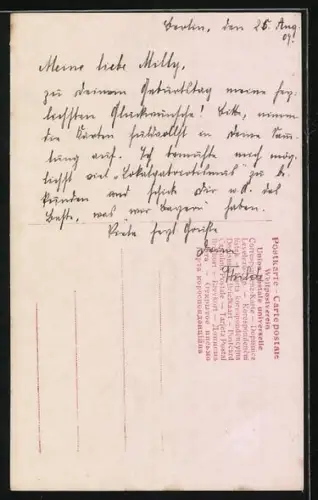 AK Altersporträt Prinzregent Luitpold im Halbprofil