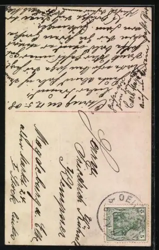 Foto-AK RPH Nr.1274-8: Kind mit Zigarette im Mund