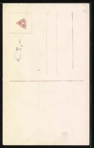 Foto-AK RPH Nr. 5986-1: Junge Frau mit einer Vase voller Blumen