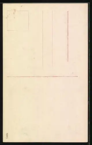 Foto-AK RPH NR3101 /1: Eine Frau im blauen Kleid steht neben einem Baum mit einem Schmetterling auf der Hand