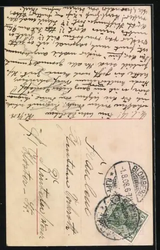 Foto-AK RPH Nr. 1452 /1: Mignon, trauriges Mädchen mit Laute, Goethe