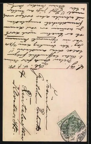 Foto-AK RPH Nr. 1452-4: Frau mit Laute blickt zum Himmel, Goethes Mignon