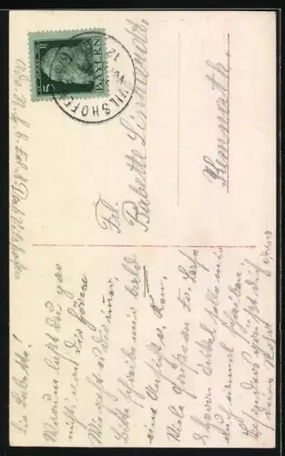 Foto-AK RPH Nr. 3211-4: Junges Kind in Tracht verschränkt die Arme