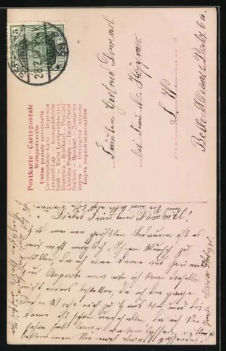 Foto-AK RPH NR 2008 /3: junge Frau mit Blumen in der Hand