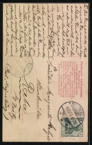 Foto-AK RPH Nr. S-942 / 3: niedliches Mädchen mit Kopftuch im Wald