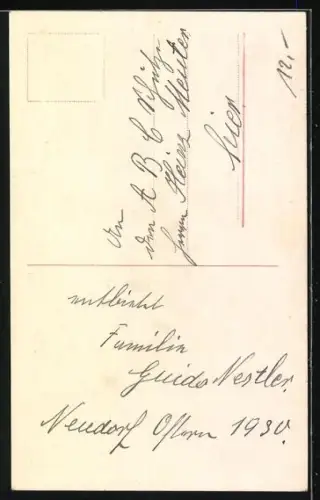 Foto-AK RPH Nr. 6786/4: Kleiner Junge mit Schultüte