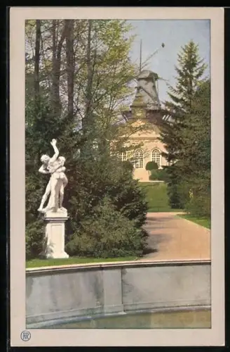 Foto-AK RPH NR 1021: Potsdam-Sanssouci, Historische Mühle