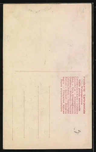 Foto-AK RPH Nr. 1127/7: Mädchen in niederländischer Tracht mit Blumen