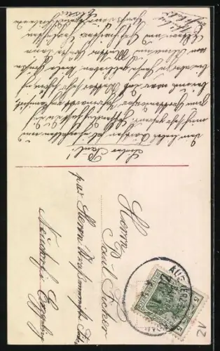 Foto-AK RPH Nr. 2173: Dame in Winterkleidng mit Perlenkette