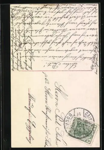 Foto-AK RPH Nr. 2173/3: Dame in Winterkleidung mit Hut und Muff