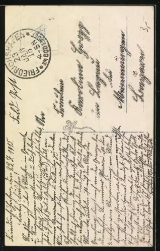 Foto-AK Photochemie Berlin Nr. 2515-5: Es braust ein Ruf wie Donnerhall, Soldaten im Gefecht