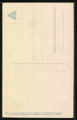 AK Matrose mit Mützenband Berlin nimmt Abschied von seiner Liebsten, Gedicht Seemannslos