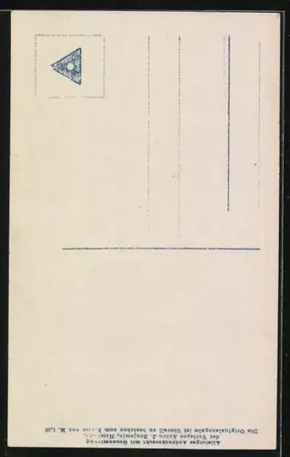 Foto-AK Photochemie Berlin Nr. 4157-5: Frau und Soldat stehen unter einem Lindenbaum