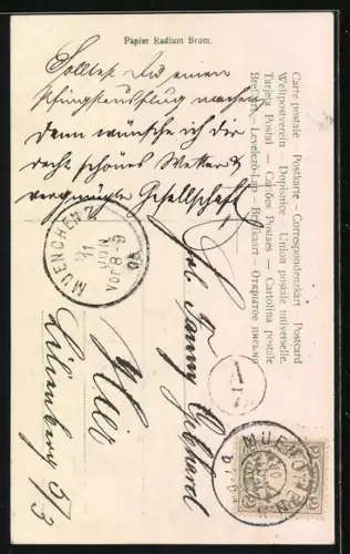 Foto-AK Photochemie Berlin Nr. 583-1: Kind in gelbem Kleid sendet Pfingstgrüsse