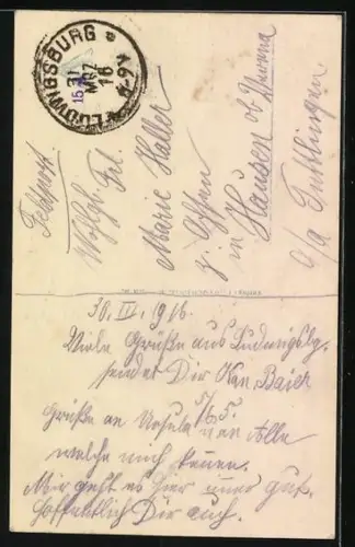 Foto-AK Photochemie Berlin Nr. 3670-1: Soldat vergleicht eine Frau mit der Reinheit und Schönheit einer Blume