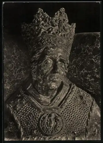 Foto-AK Deutscher Kunstverlag, Nr. 13: Krakau, Dom, König Kasimir IV.