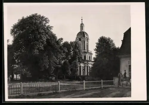 AK Essen / Ruhr, Museum Folkwang, die Kirche in Buch v. J. E. Hummel