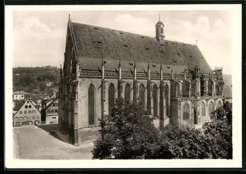 Foto-AK Deutscher Kunstverlag, Nr. 6 a: Schwäb. Gmünd, Heiligkreuzmünster von Süden