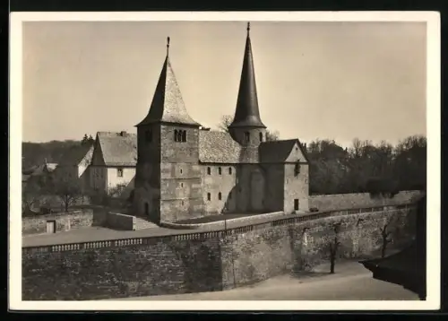 Foto-AK Deutscher Kunstverlag, NR: 2, Fulda, Michaelskirche, Blick von Süden