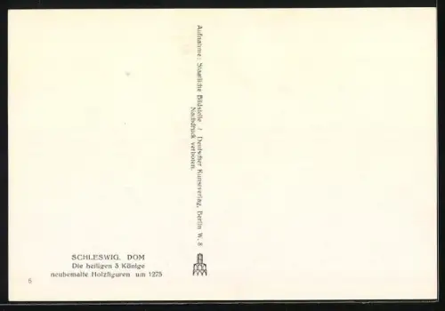 AK Schleswig, Dom, Die heiligen 3 Könige