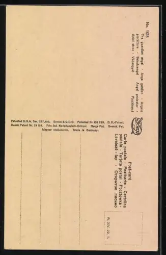 AK Schutzengel wacht über die Kinder an der Felsenkante