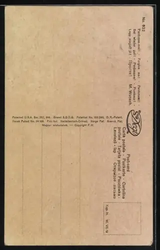 Künstler-AK Degi Nr. 932: Sei wieder gut!, Niedliche Kinder