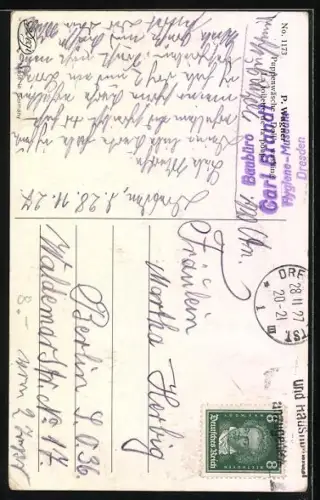 Künstler-AK Degi Nr. 1173: Puppenwäsche, P. Wagner, Ölgemälde-Imitations-AK