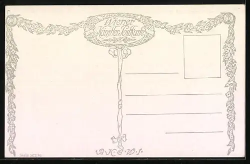 Künstler-AK L. Widlizka: Wiener Prater, Kinderkarussell