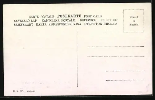 AK Wiener Wirtshausbesucher mit Bier im Garten