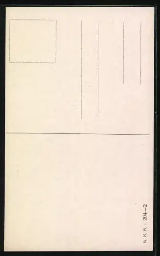 Künstler-AK Brüder Kohn (B.K.W.I) Nr. 204-2: Kind mit Puppe und Blumen