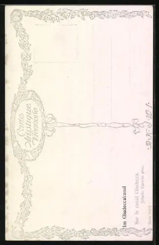 Künstler-AK Brüder Kohn (B.K.W.I) Nr. 713/5: Sur le canal Giudecca