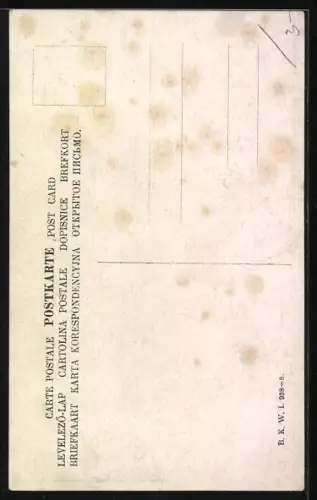 Künstler-AK Brüder Kohn (B.K.W.I) Nr. 938-8: I bleib dabei..., Pfarrer von Kirchfeld