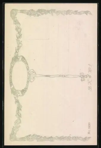 Künstler-AK Brüder Kohn (B.K.W.I) Nr. 2491: Frühlingsboten