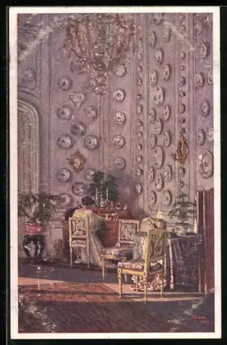 Künstler-AK Brüder Kohn (B.K.W.I) Nr.1196: Im Boudoir von H. Tomec