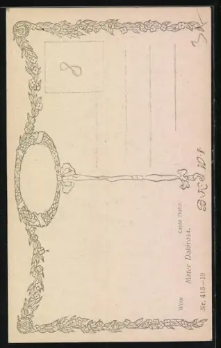 Künstler-AK Portrait Mater Dolorosa, Religion