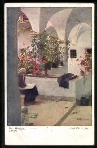 Künstler-AK Brüder Kohn (B.K.W.I) Nr. 1639: Das Märchen