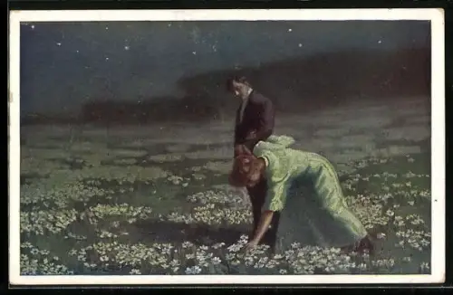 Künstler-AK Brüder Kohn (B.K.W.I) Nr. 508/4: Liebesidylle