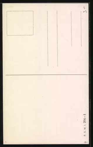 AK Kind überreicht mit seinem Hund Blumen an seine Mutter