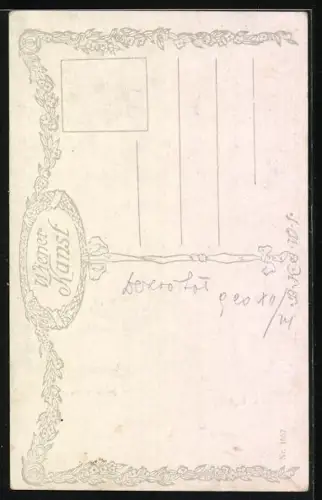 Künstler-AK Brüder Kohn (B.K.W.I) Nr. 1657: Mondnacht