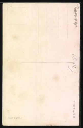 Künstler-AK Der ABC-Schütze auf den Weg zur Schule